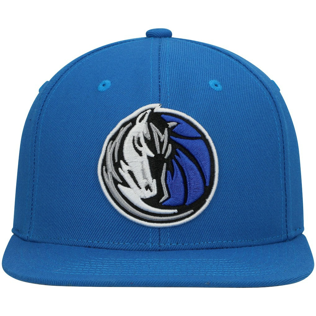 Dallas Mavericks Ground 2.0 Snapback Hat - Blue | Mitchell & Ness discount