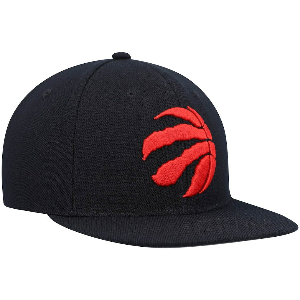 Toronto Raptors Ground 2.0 Snapback Hat - Black | Mitchell & Ness cheap