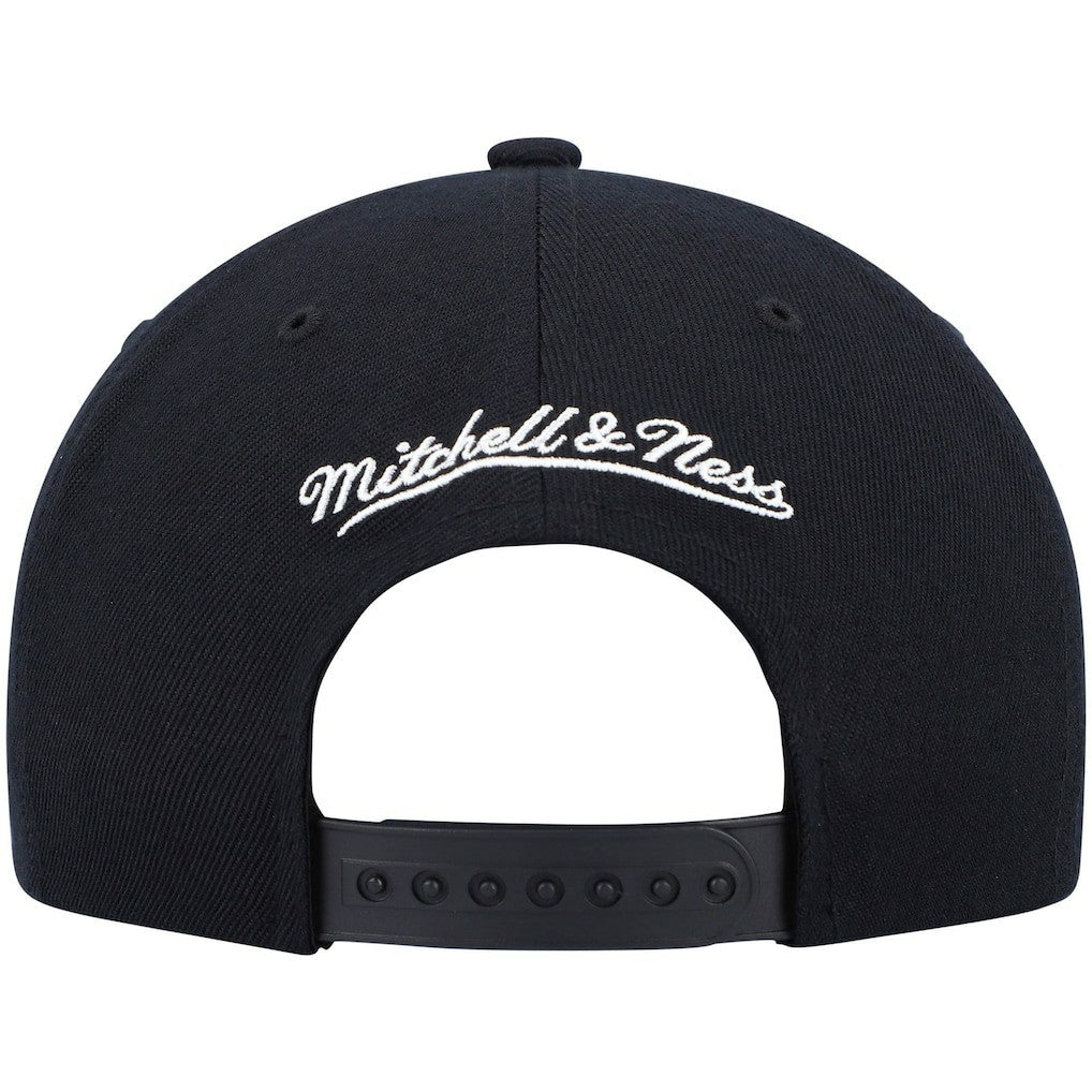 Toronto Raptors Ground 2.0 Snapback Hat - Black | Mitchell & Ness cheap