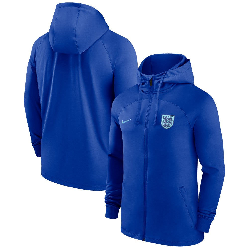 England National Team Strike Raglan Hoodie Full-Zip Track Jacket - Blue | Nike discount