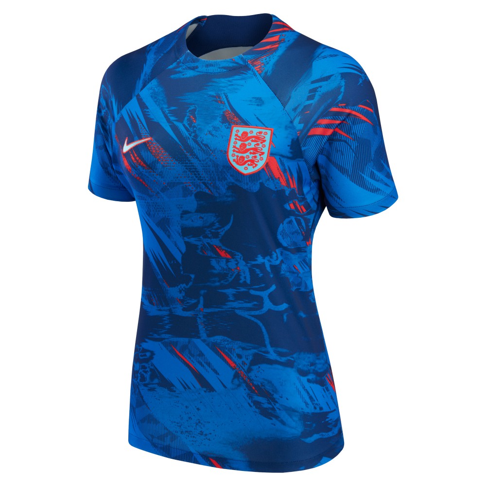 England National Team Women's 2022 Pre-Match Top - Blue | Nike on sale