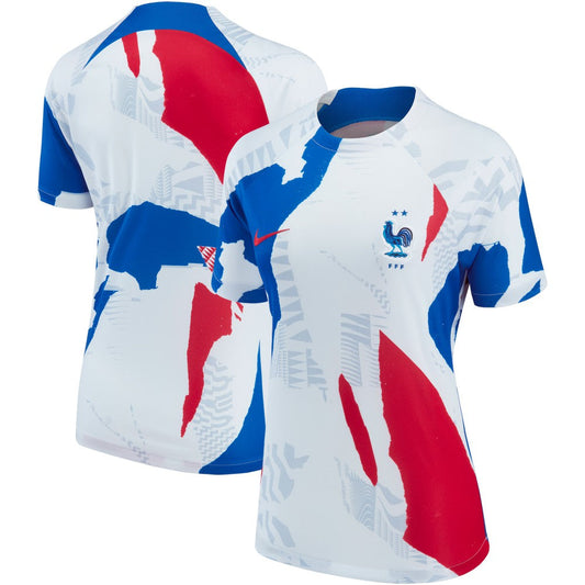 France National Team Women's 2022 Pre-Match Top - White | Nike cheap