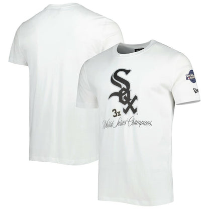 Chicago White Sox Historical Championship T-Shirt - White | New Era