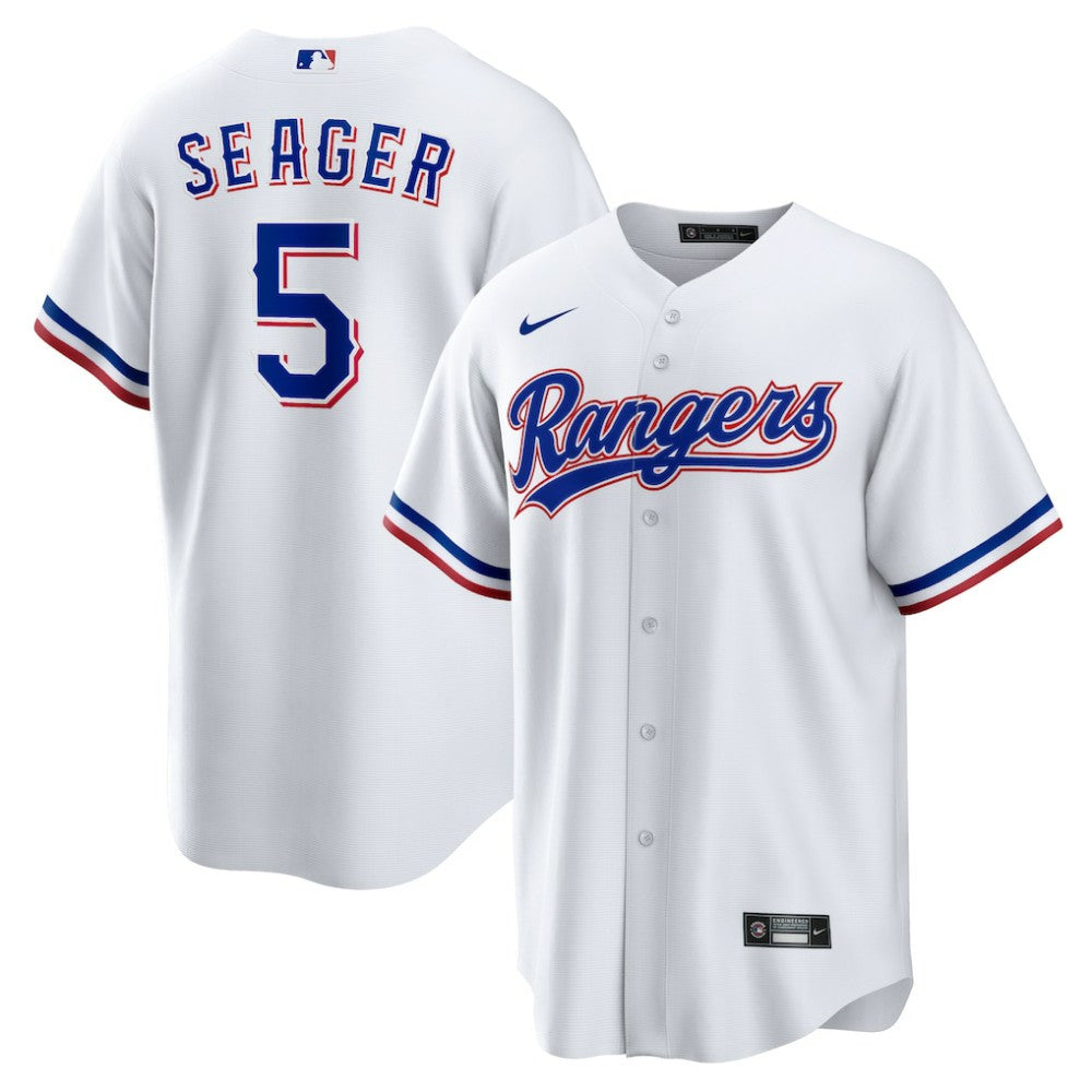 Corey Seager Texas Rangers Home Replica Player Jersey - White | Nike