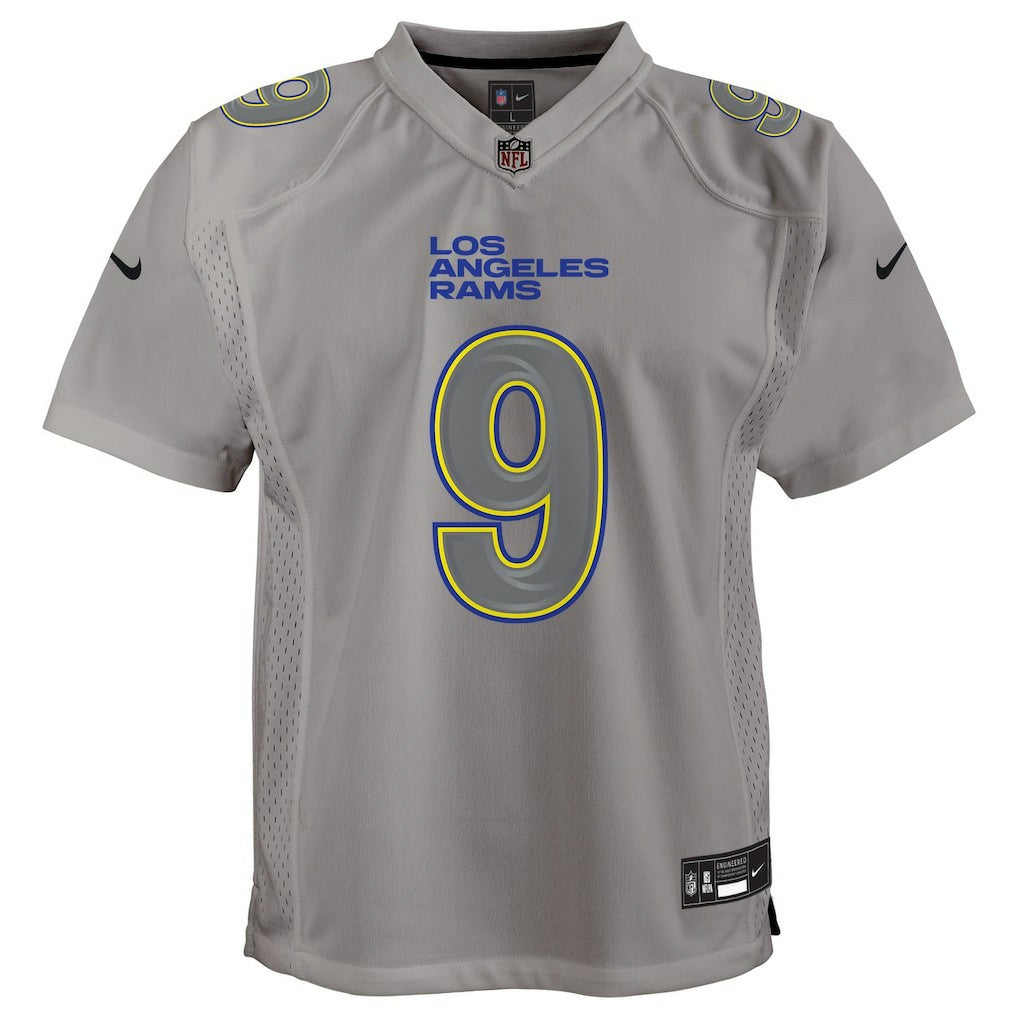 Matthew Stafford Los Angeles Rams Youth Atmosphere Game Jersey - Gray | Nike outlet