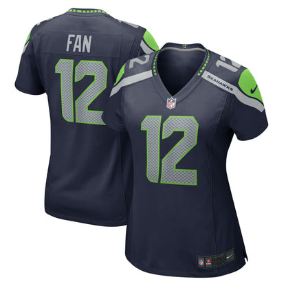 12s Seattle Seahawks Women's Player Jersey - Navy | Nike discount