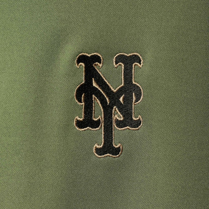 New York Mets Levelwear Delta Pursue Quarter-Zip Jacket - Olive