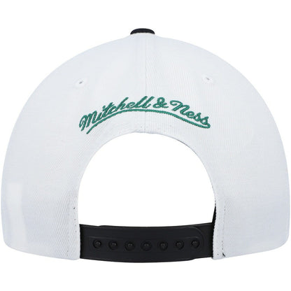 Chicago Bulls Day One Snapback Hat - White/Green | Mitchell & Ness shop