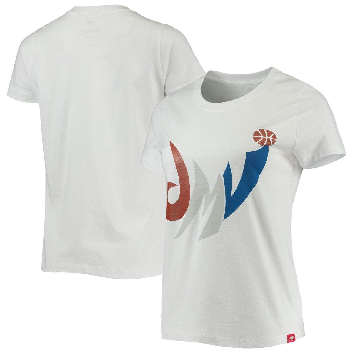 Washington Wizards Sportiqe Women's Cabo T-Shirt - White cheap