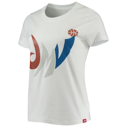 Washington Wizards Sportiqe Women's Cabo T-Shirt - White cheap