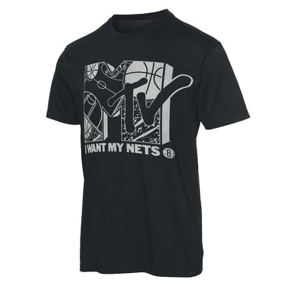 Brooklyn Nets Junk Food NBA x MTV I Want My T-Shirt - Black online