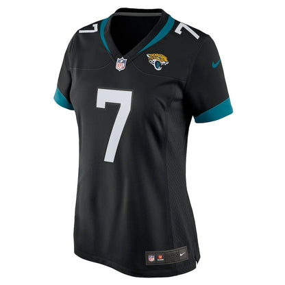 Byron Leftwich Jacksonville Jaguars Women's Alternate Retired Player Game Jersey - Black | Nike outlet