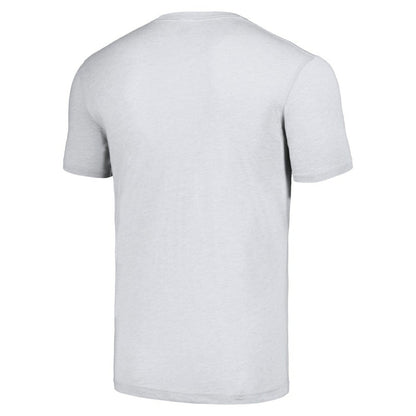 Chicago Cubs Homage Hyper Local Tri-Blend T-Shirt - Ash
