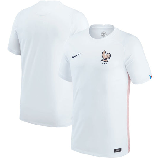 France Women's National Team Youth 2022/23 Away Replica Blank Jersey - White | Nike outlet