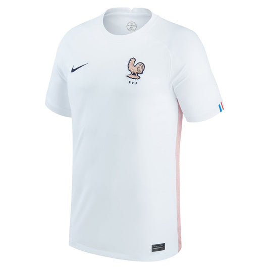 France Women's National Team Youth 2022/23 Away Replica Blank Jersey - White | Nike outlet