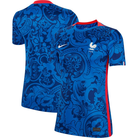 France Women's National Team Women's 2022/23 Home Replica Blank Jersey - Blue | Nike discount