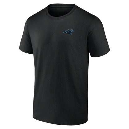 Carolina Panthers Number One Dad T-Shirt - Black on sale