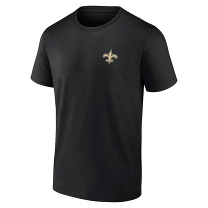 New Orleans Saints Number One Dad T-Shirt - Black outlet