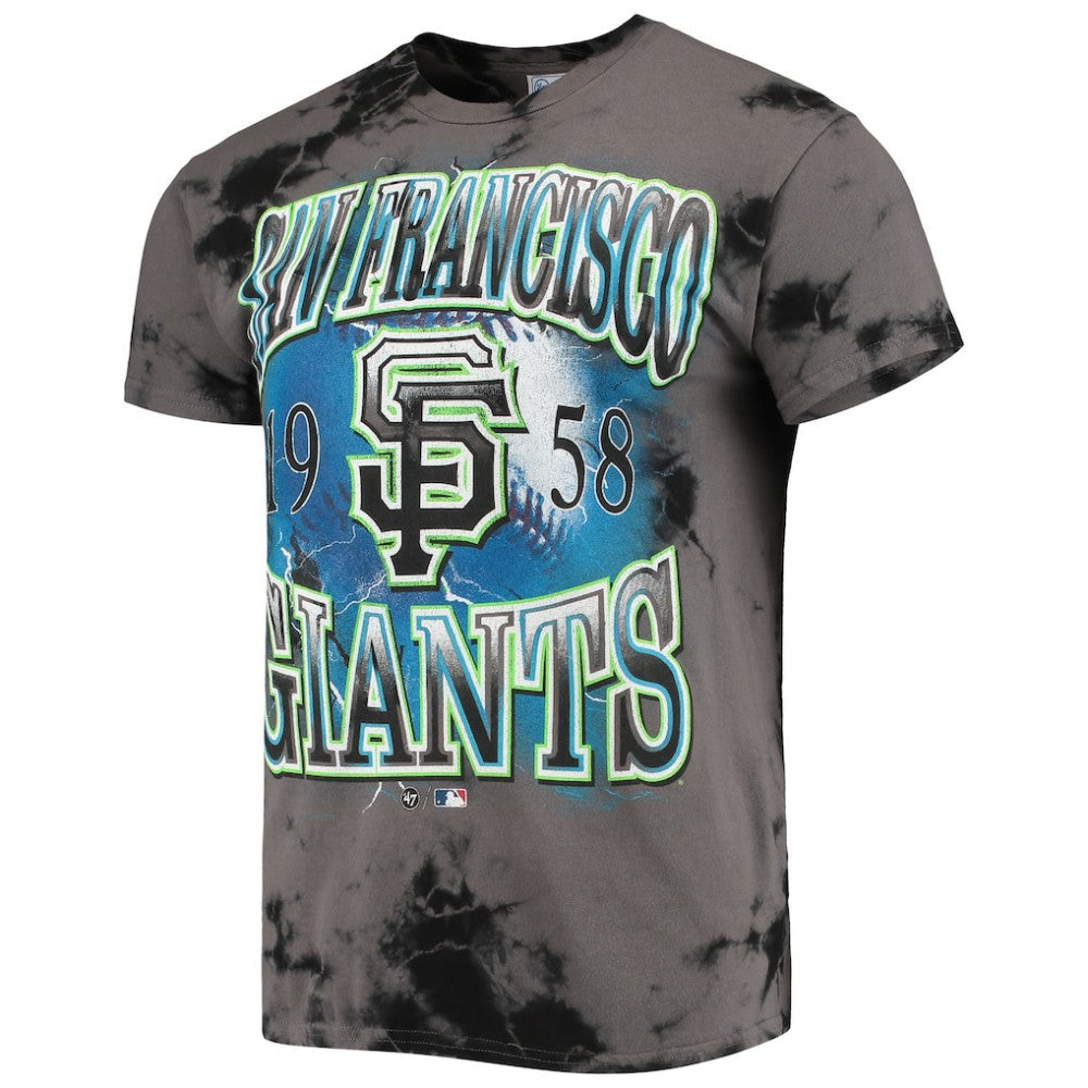 San Francisco Giants Wonder Boy Vintage Tubular T-Shirt - Charcoal | 47 brand