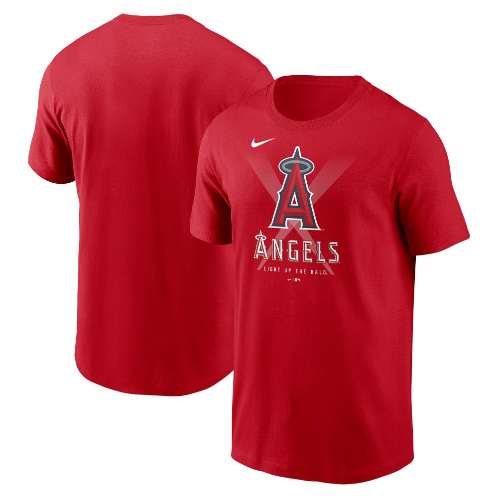 Los Angeles Angels Light Up the Halo Local Team T-Shirt - Red | Nike