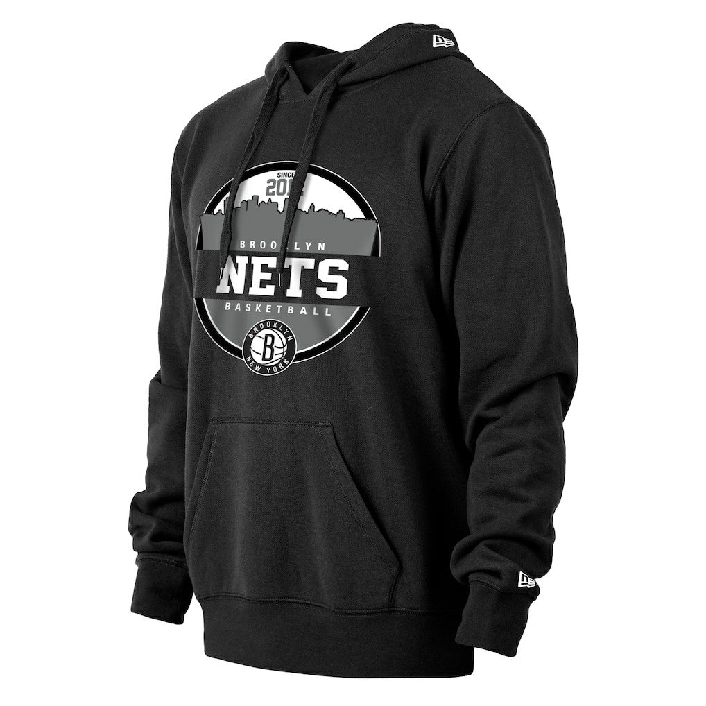 Brooklyn Nets Localized Pullover Hoodie - Black | New Era shop