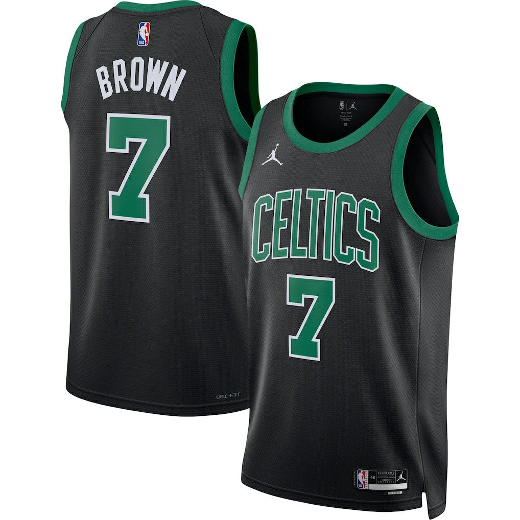 Jaylen Brown Boston Celtics Jordan Brand Unisex Swingman Jersey - Statement Edition - Black sale