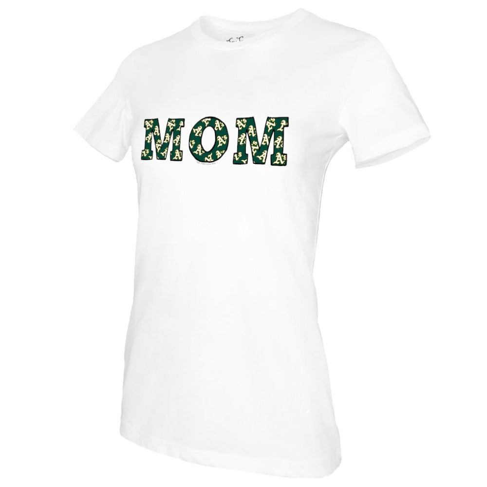 Athletics Tiny Turnip Women's Mom T-Shirt - White