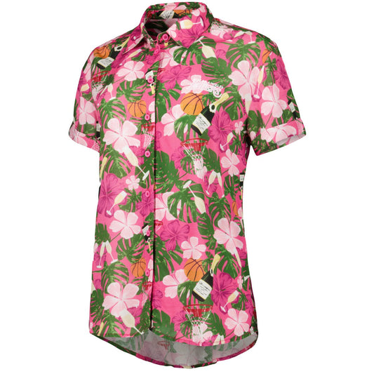 Los Angeles Lakers Lusso Women's Finley-Frankie Party Top & Shorts Set - Pink online