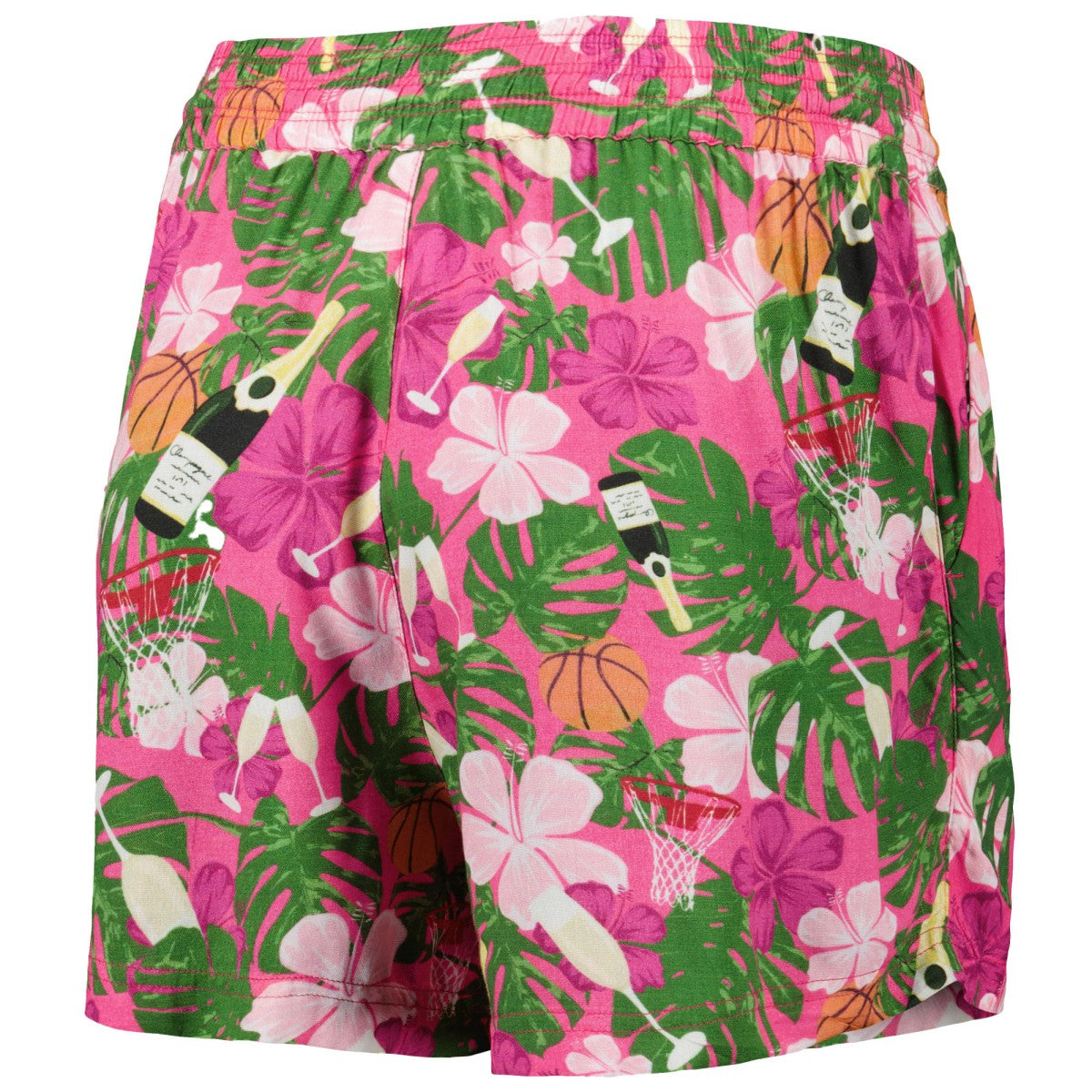 Los Angeles Lakers Lusso Women's Finley-Frankie Party Top & Shorts Set - Pink online
