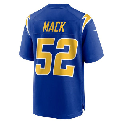 Khalil Mack Los Angeles Chargers Alternate Game Jersey - Royal | Nike for sale