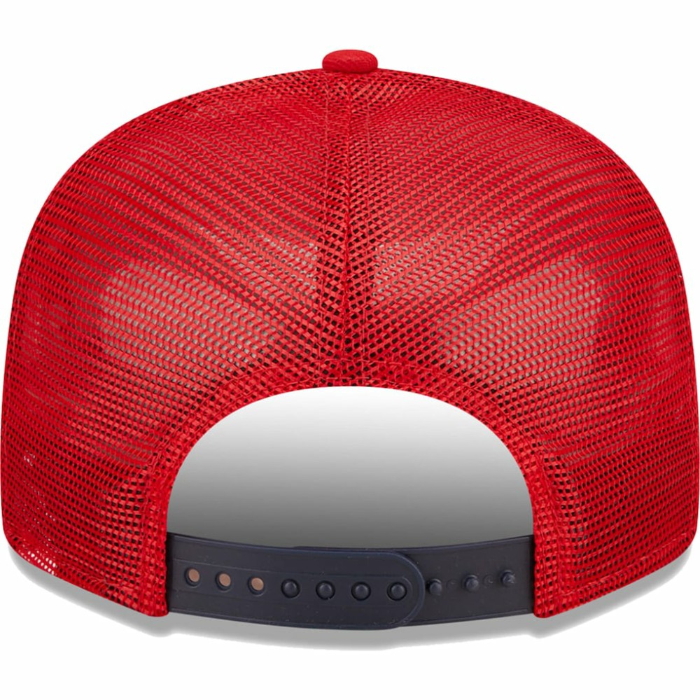 Washington Nationals Patriot Trucker 9FIFTY Snapback Hat - Red | New Era