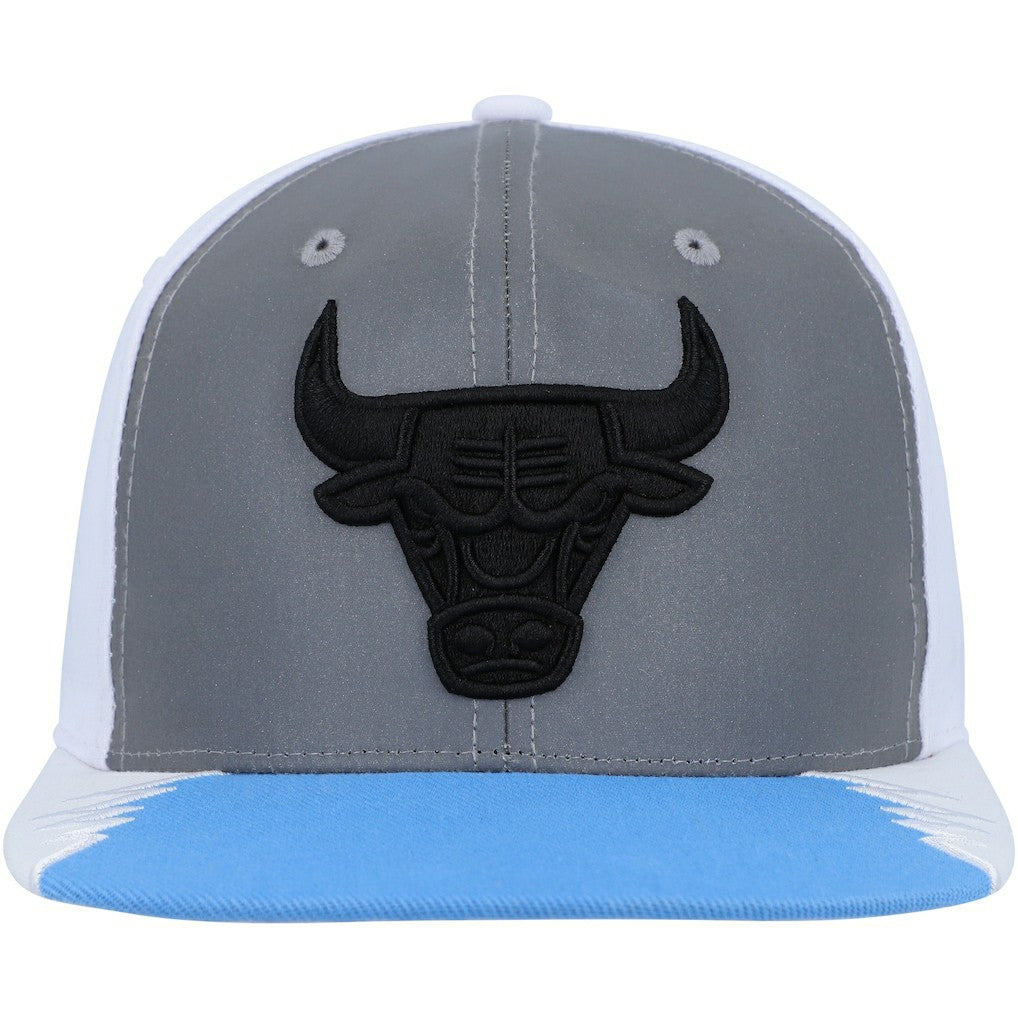 Chicago Bulls Day 5 Snapback Hat - Silver/Blue | Mitchell & Ness sale