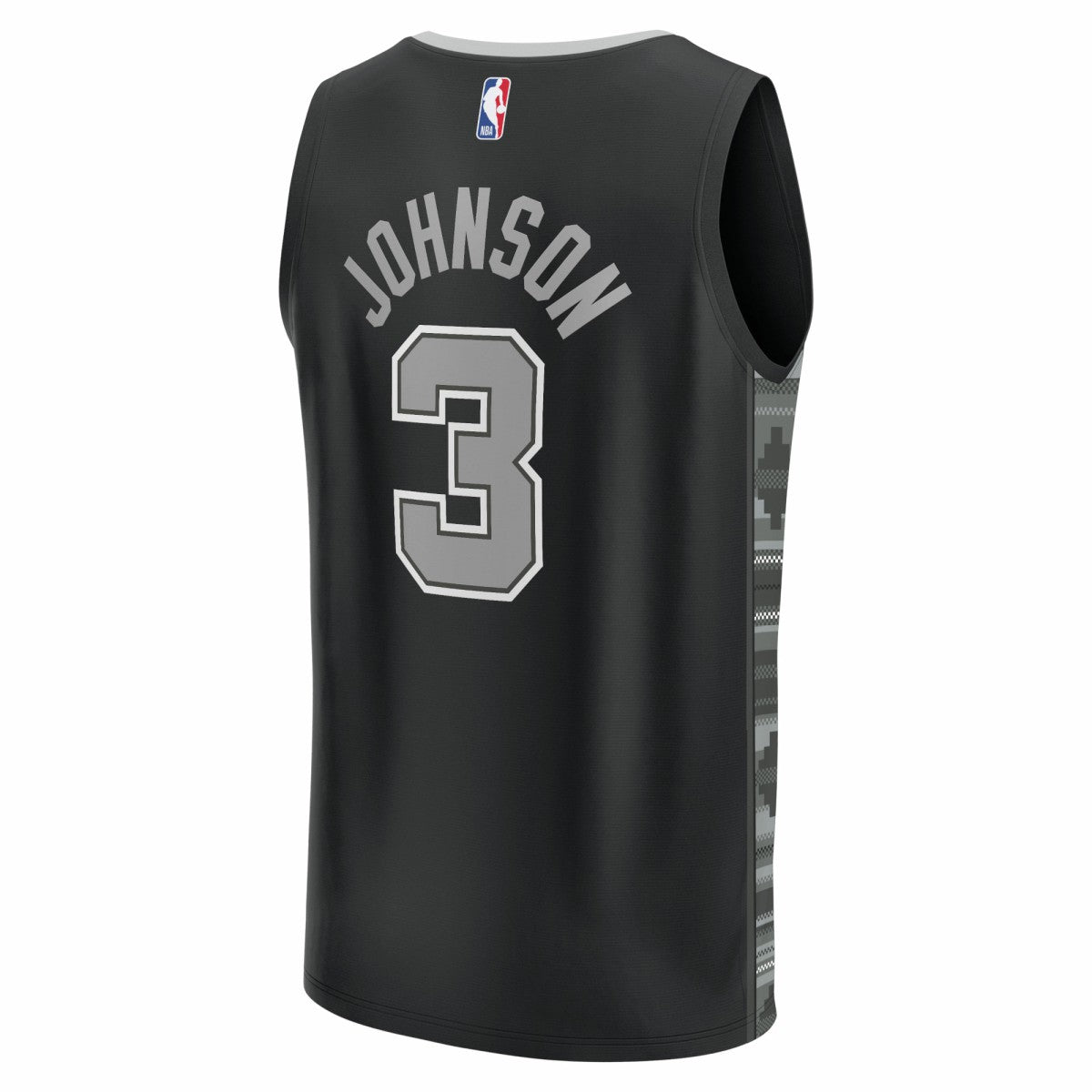 Keldon Johnson San Antonio Spurs Fast Break Replica Player Jersey - Statement Edition - Black | Fanatics cheap