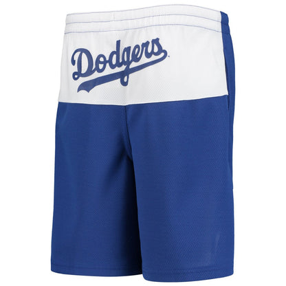 Clayton Kershaw Los Angeles Dodgers Youth Pandemonium Name & Number Shorts - Royal