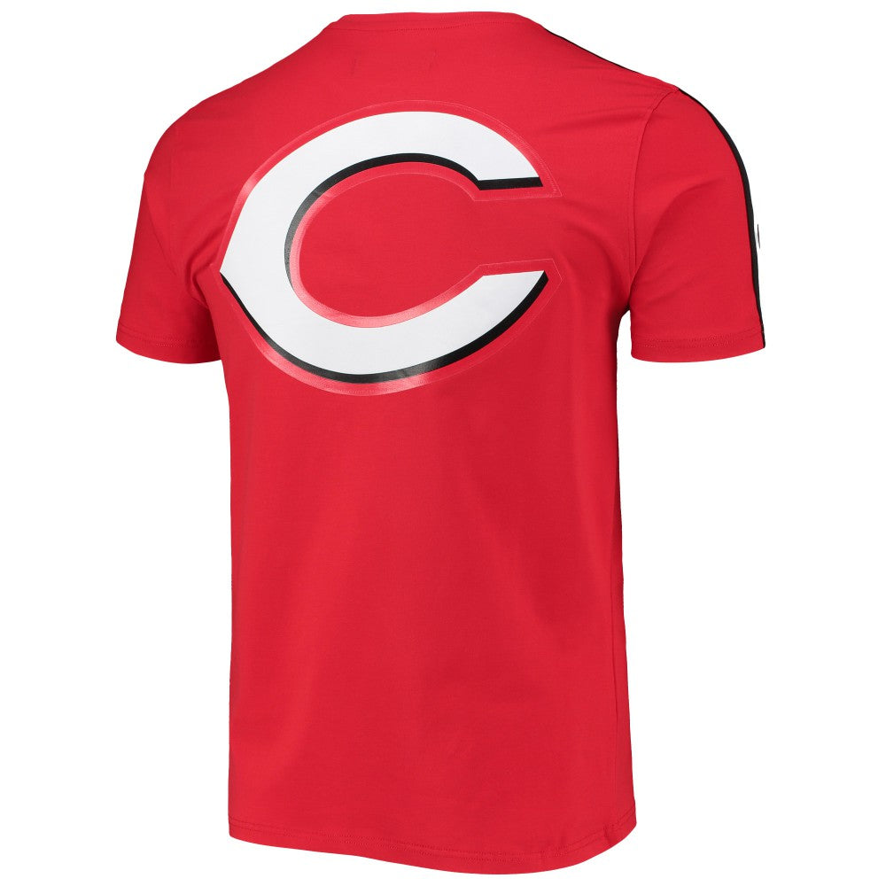 Cincinnati Reds Pro Standard Taping T-Shirt - Red/Black
