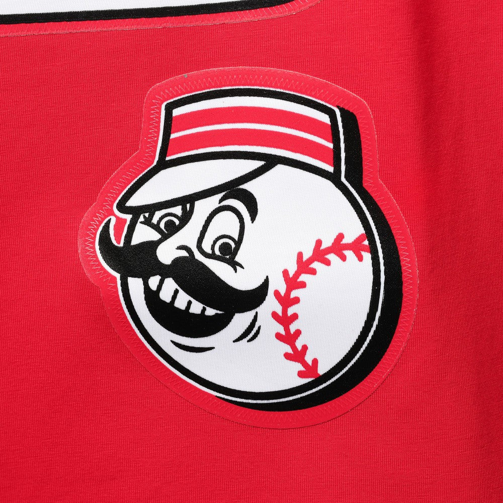 Cincinnati Reds Pro Standard Taping T-Shirt - Red/Black