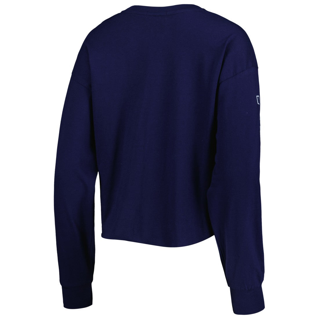 Tennessee Titans '47 Women's Skyler Parkway Cropped Long Sleeve T-Shirt - Navy sale
