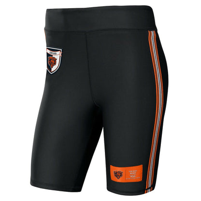 Chicago Bears WEAR by Erin Andrews Women's Biker Shorts - Black outlet