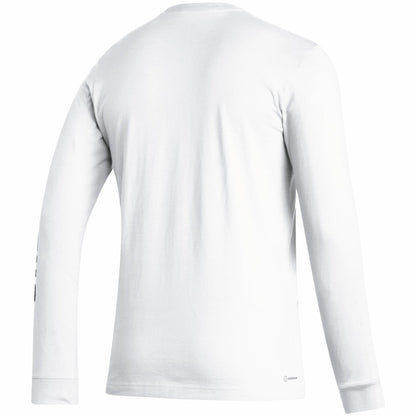 Juventus Team Crest Long Sleeve T-Shirt - White | Adidas sale