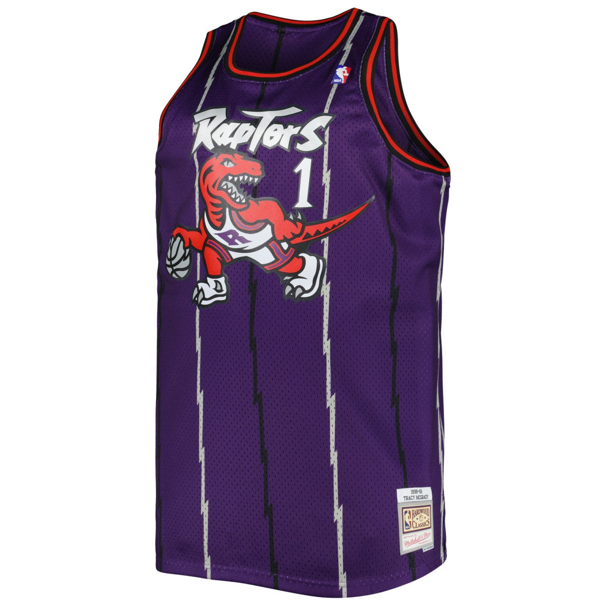 Tracy McGrady Toronto Raptors Big & Tall Hardwood Classics 1998/99 Swingman Jersey - Purple | Mitchell & Ness cheap
