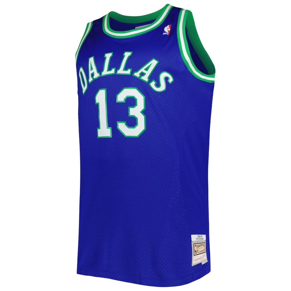 Steve Nash Dallas Mavericks Big & Tall Hardwood Classics 1998/99 Swingman Jersey sale - Blue | Mitchell & Ness cheap
