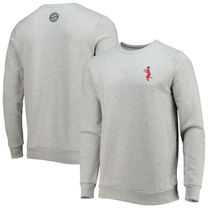 Serge Gnabry Bayern Munich Hands of God Sweatshirt - Heathered Gray outlet
