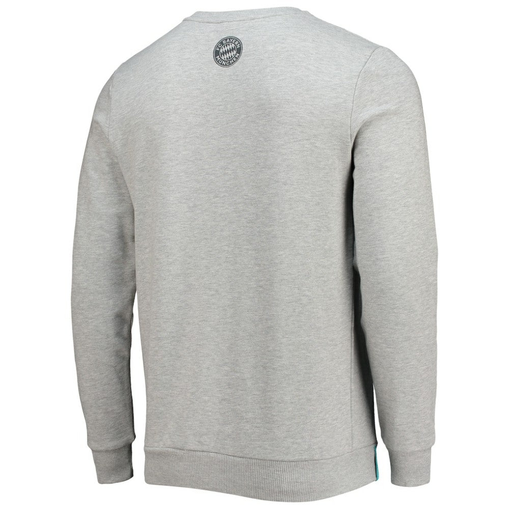 Serge Gnabry Bayern Munich Hands of God Sweatshirt - Heathered Gray outlet