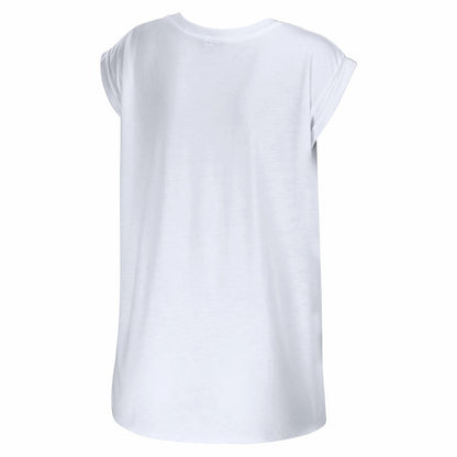 Houston Astros WEAR by Erin Andrews Women's Greetings From T-Shirt - White