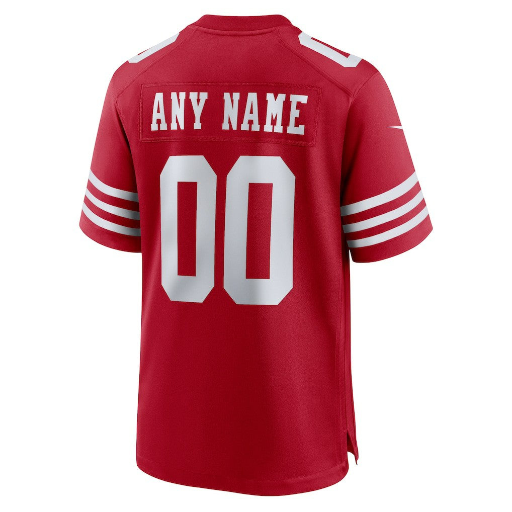 San Francisco 49ers Custom Jersey - Scarlet | Nike online