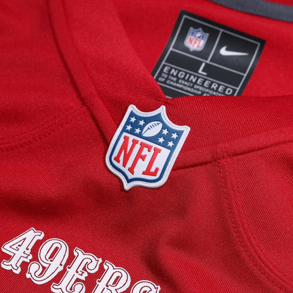 San Francisco 49ers Custom Jersey - Scarlet | Nike online