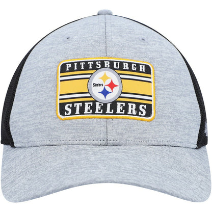 Pittsburgh Steelers '47 Motivator Flex Hat - Heathered Gray/Black outlet
