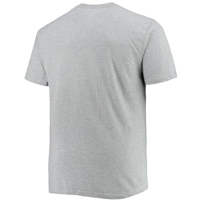 Philadelphia 76ers Big & Tall Heart & Soul T-Shirt - Heathered Gray for sale
