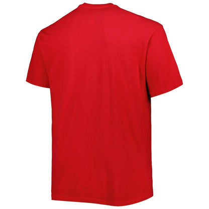 Philadelphia 76ers Big & Tall Heart & Soul T-Shirt - Red on sale