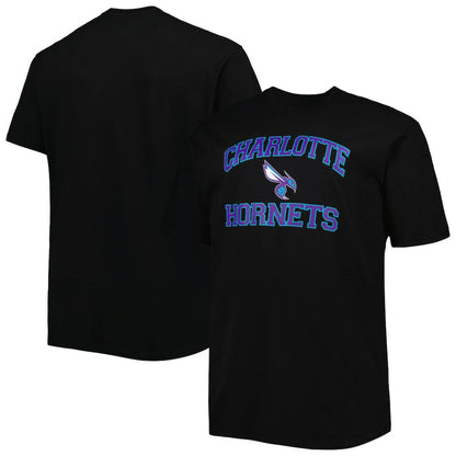 Charlotte Hornets Big & Tall Heart & Soul T-Shirt - Black on sale